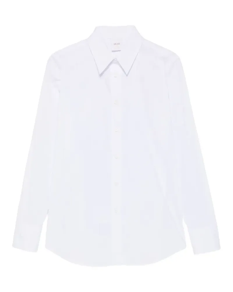 Caliban button-down long-sleeve shirt - Weiß Weiß