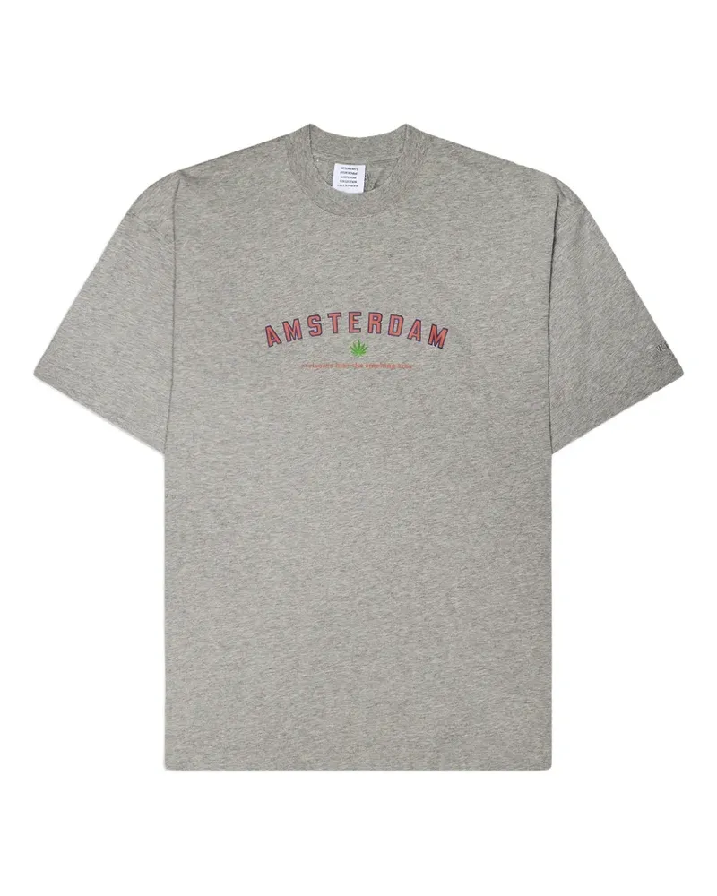 VETEMENTS Amsterdam-print T-shirt - Grau Grau