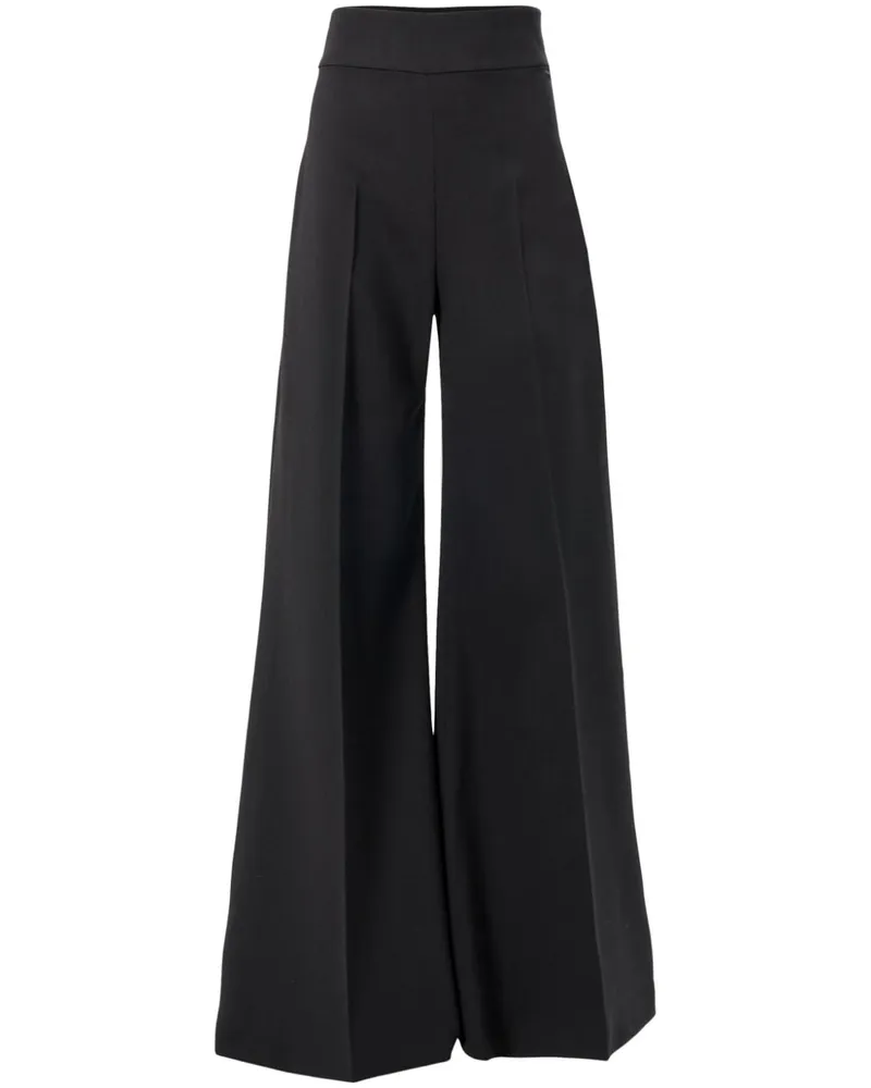 Carolina Herrera New York Hose mit weitem Bein - Schwarz Schwarz