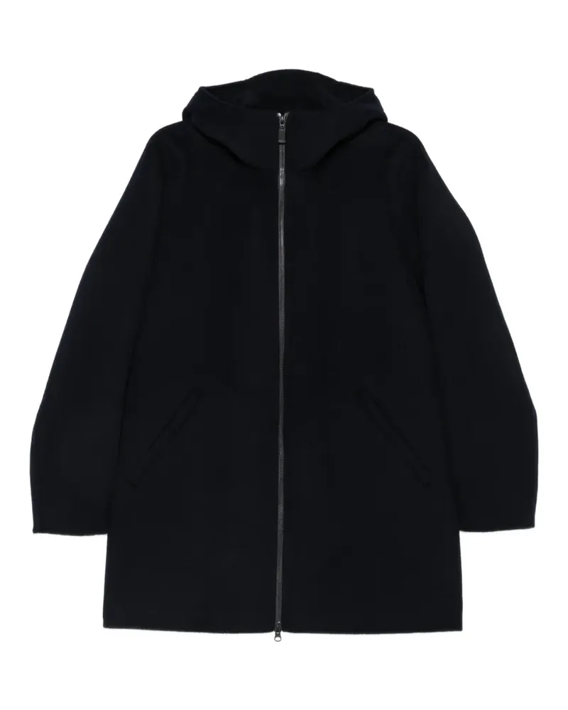 ASPESI Kapuzenparka mit Reißverschluss - Blau Blau