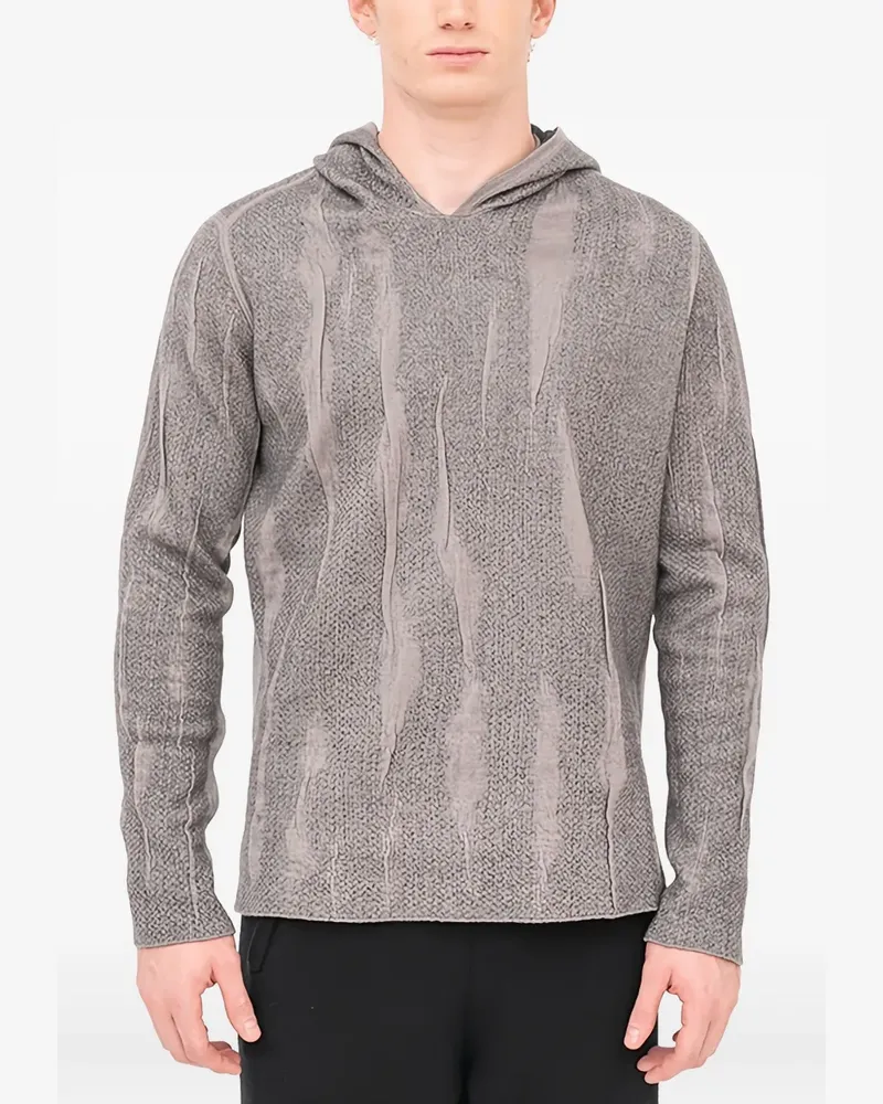 Label Under Construction Lunar Hoodie - Grau Grau