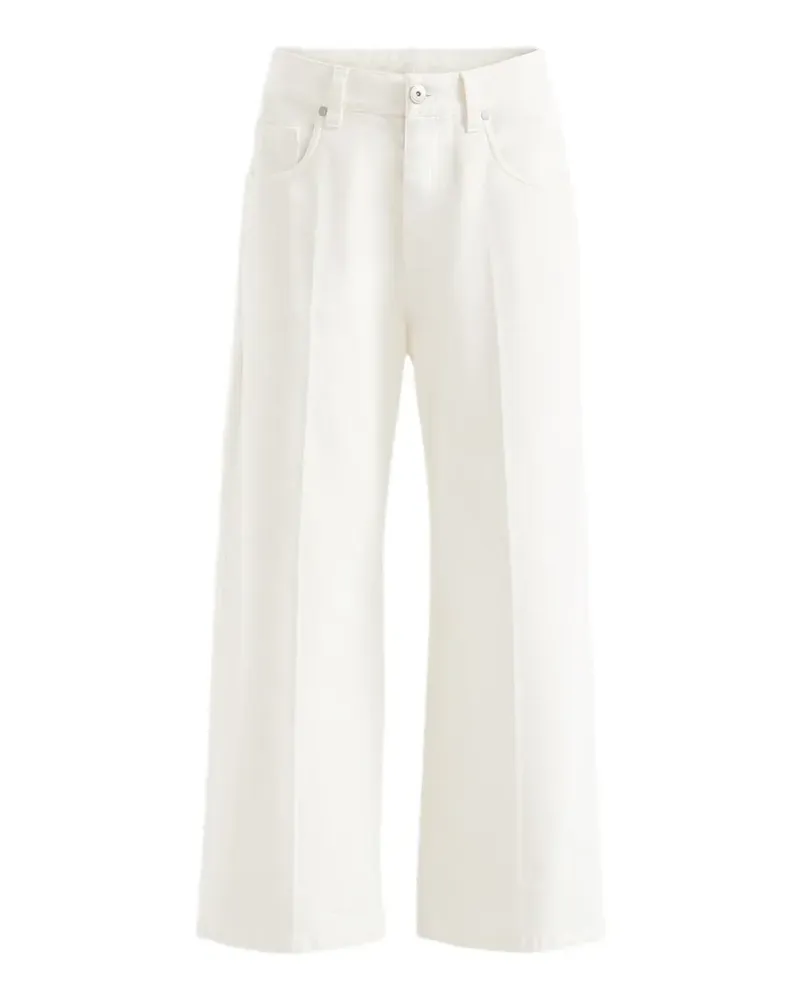 Brunello Cucinelli Hose im Five-Pocket-Design - Weiß Weiß