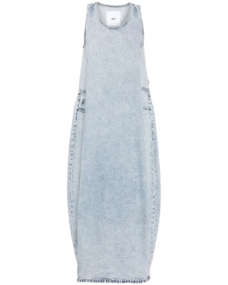 JNBY Ärmelloses Kokon-Jeanskleid - Blau Blau