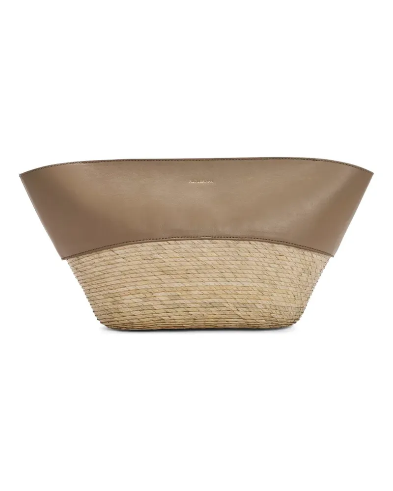 Altuzarra Basket Clutch - Nude Nude
