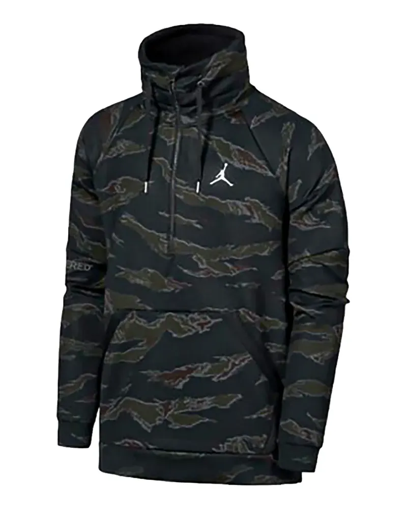 Jordan Air  Flight half-zip sweatshirt - Schwarz Schwarz