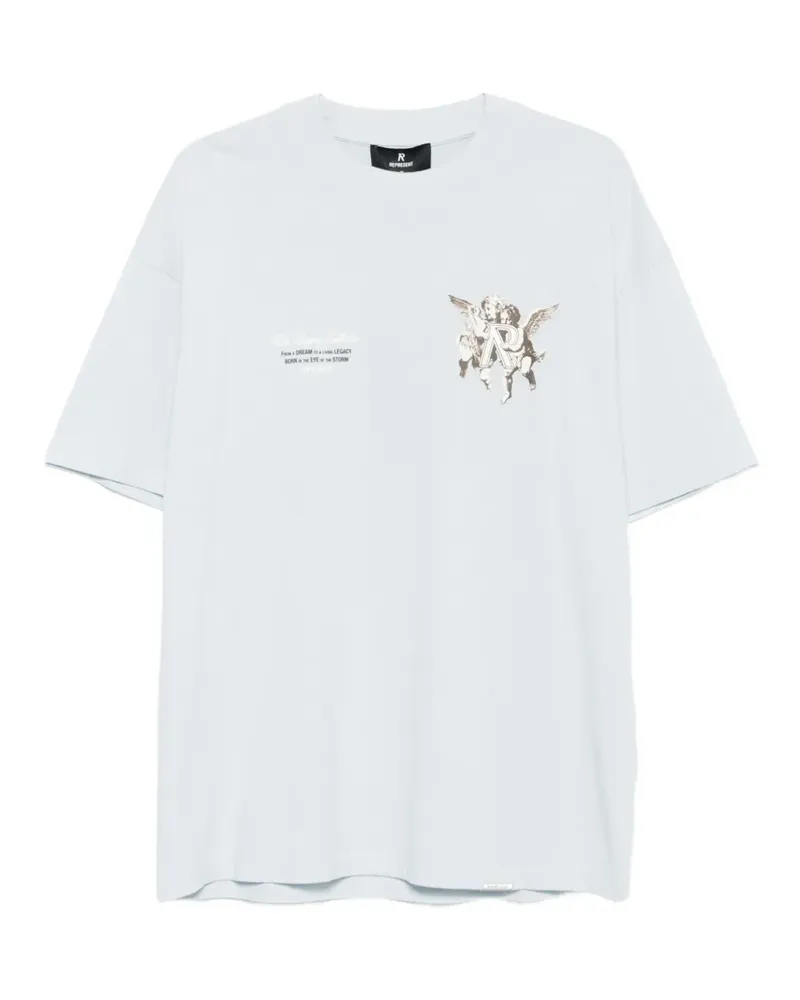 REPRESENT T-shirts and Polos Clear Blue - Weiß Weiß