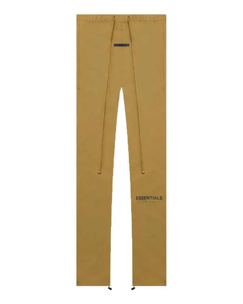 Fear of God Essentials logo-print track pants - Nude Nude