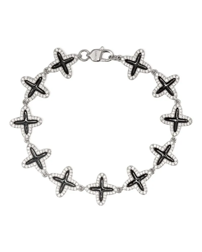 DARKAI Clover Armband - Silber Silber