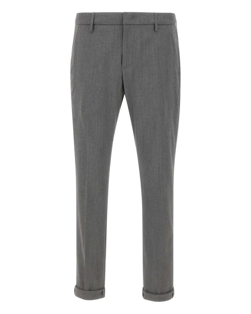 Dondup Hose mit geradem Bein - Grau Grau