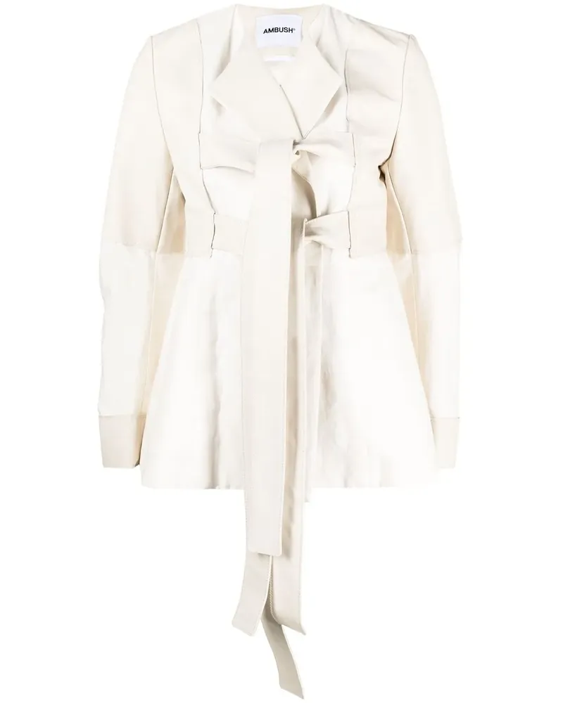 AMBUSH Jacke mit Schnürung - Nude Nude