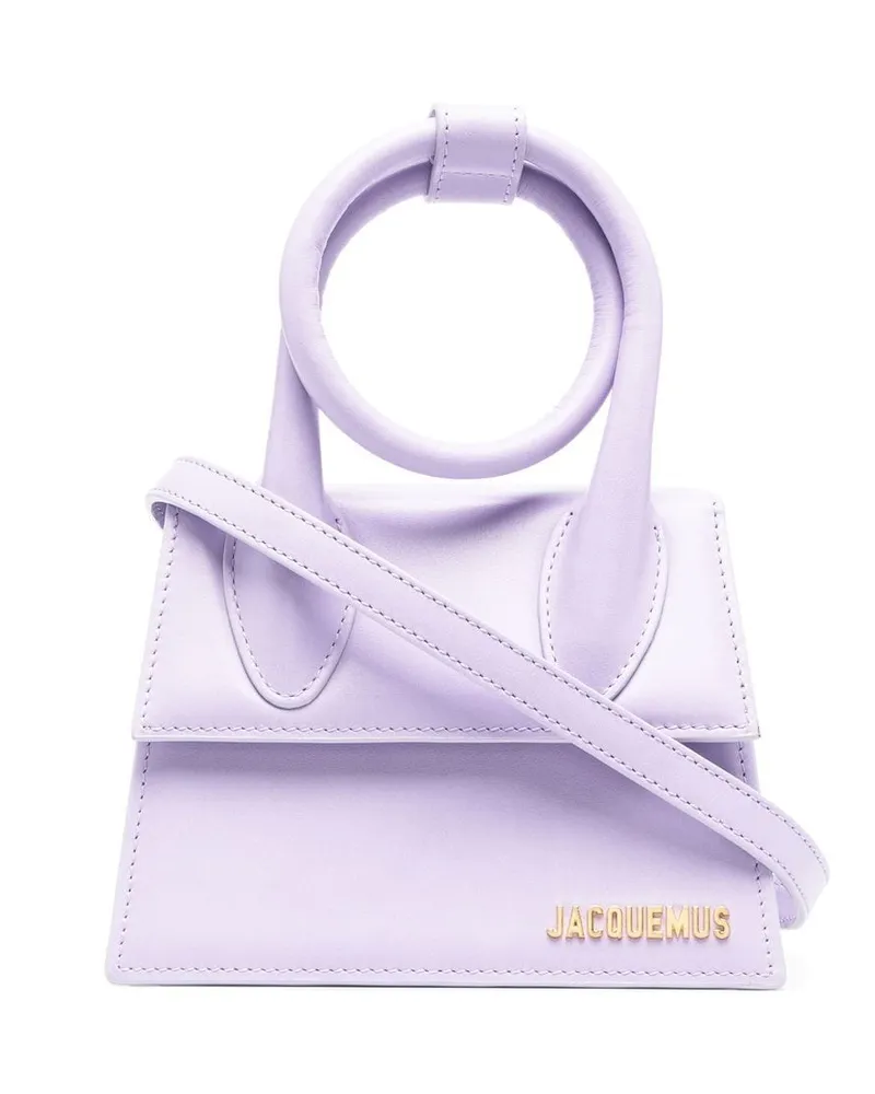 Jacquemus Le Chiquito Noeud Handtasche - Violett Violett