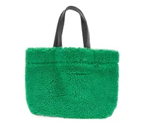 Strukturierter Shopper - Grün