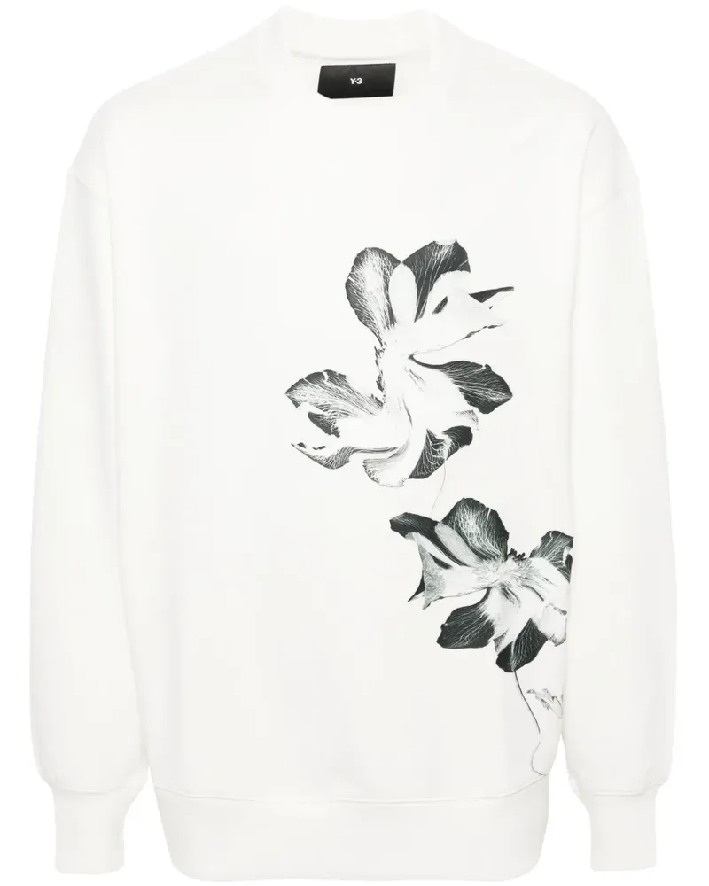 Y-3 Graphic Sweatshirt - Weiß Weiß