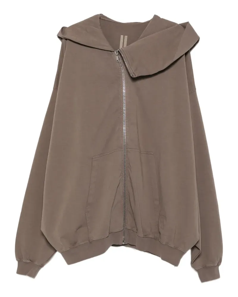 DRKSHDW by Rick Owens Mountain Hun hoodie - Braun Braun