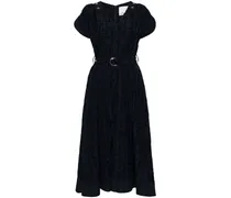 Kleid mit Karomuster - Blau