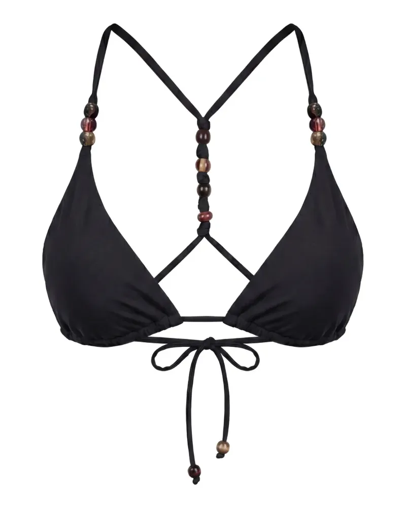 NICHOLAS Rita bikini top - black - Schwarz Schwarz