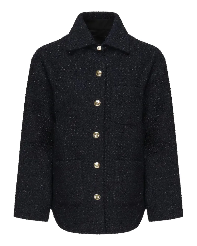 Pinko Tweed-Jacke - Blau Blau