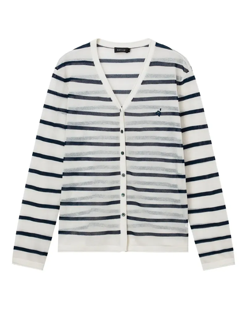 Tout a Coup Cardigan mit Logo-Stickerei - Schwarz Schwarz
