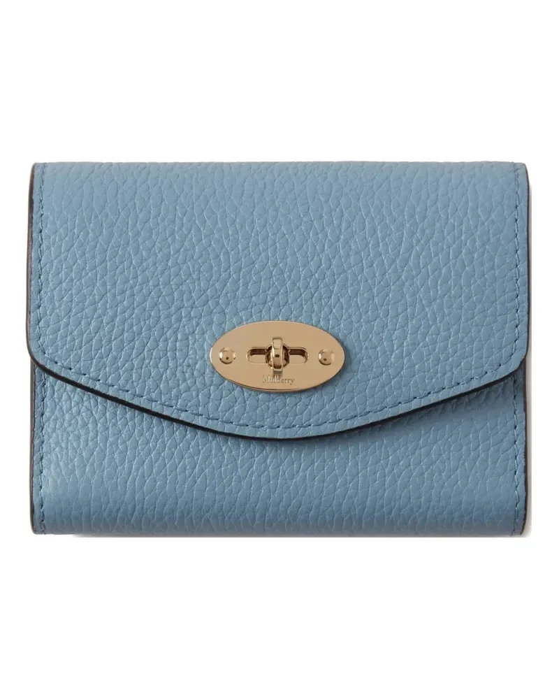 Mulberry Darley Concertina leather wallet - Blau Blau