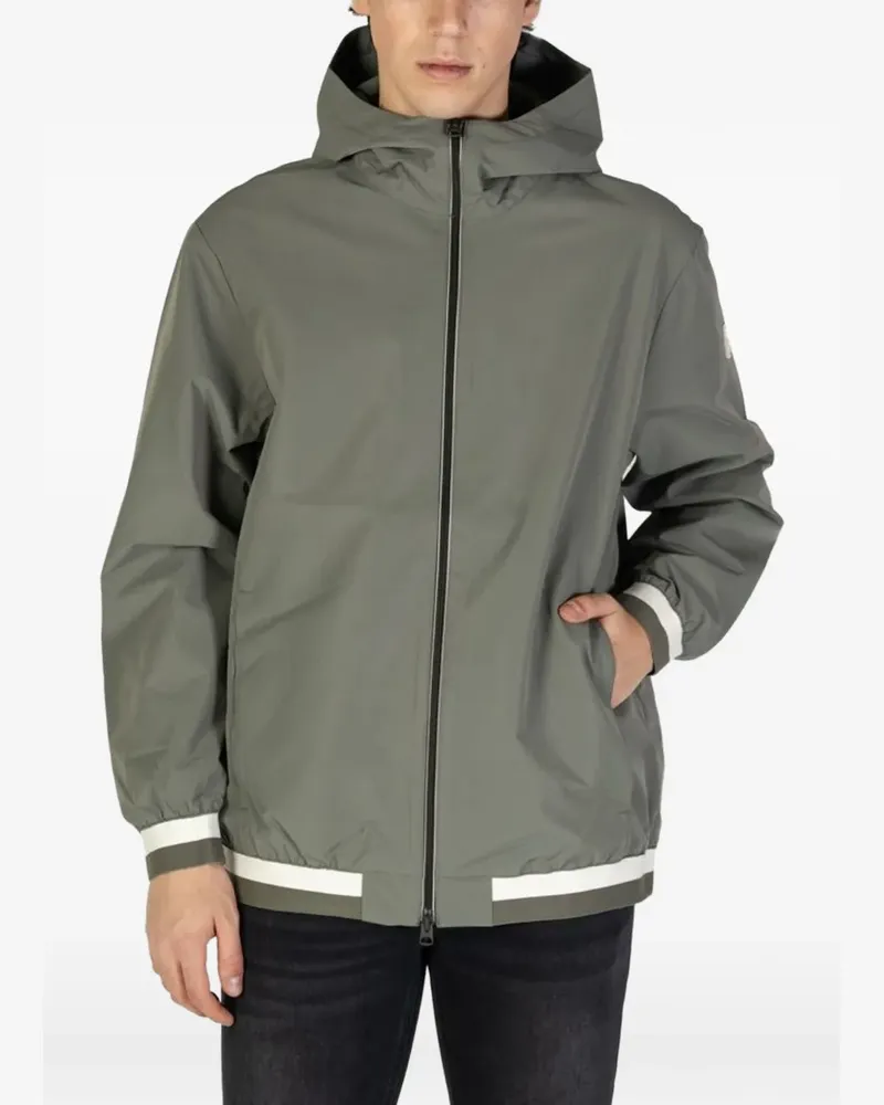 Replay hooded zip-up jacket - Grün Grün