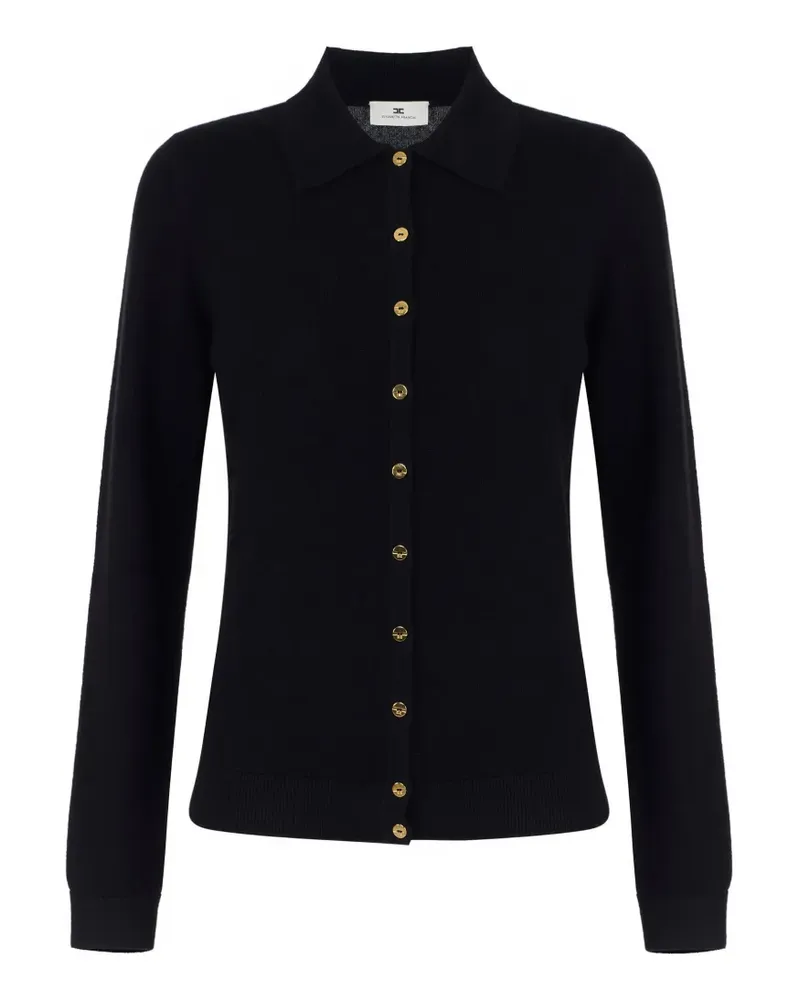 Elisabetta Franchi Cardigan aus Strick - Schwarz Schwarz