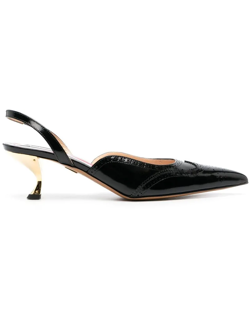 Thom Browne Pumps mit spitzer Kappe - Schwarz Schwarz