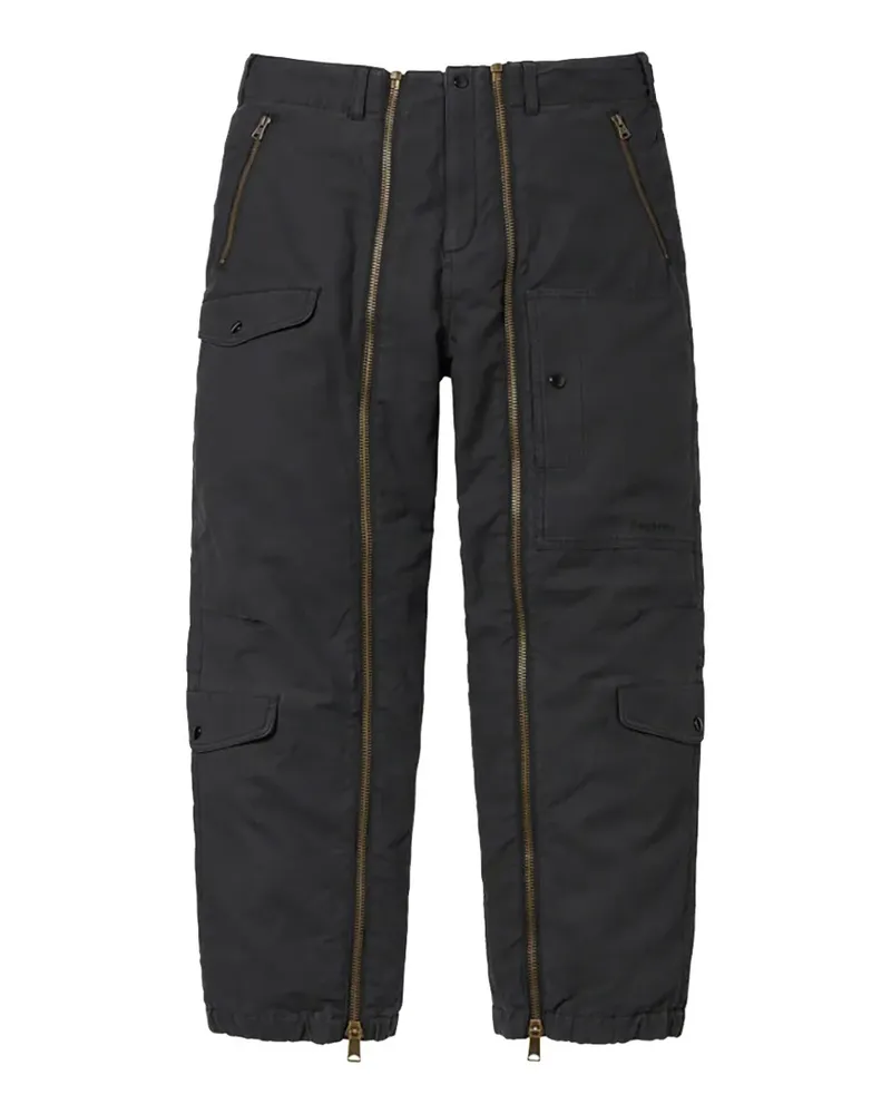 Supreme Being x Alpha Industries Flight cargo pants - Schwarz Schwarz