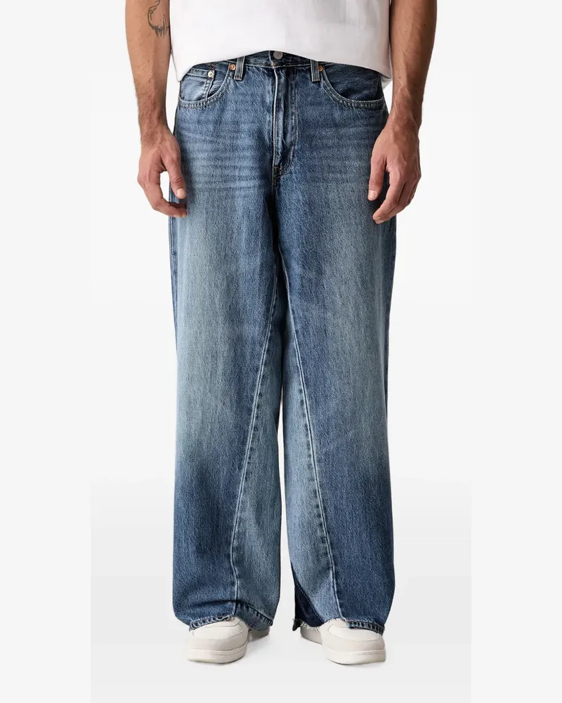 Levi's Baggy panelled wide-leg jeans - Blau Blau