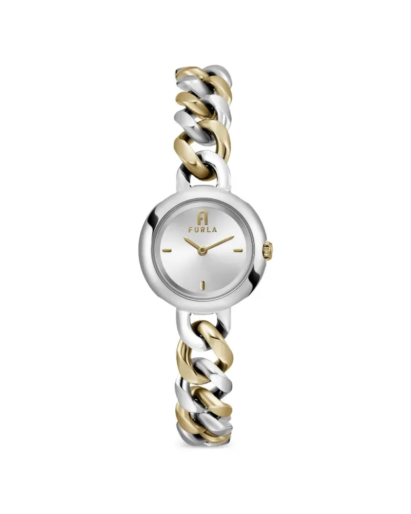 Furla Steel Chain Armband 28mm - Weiß Weiß