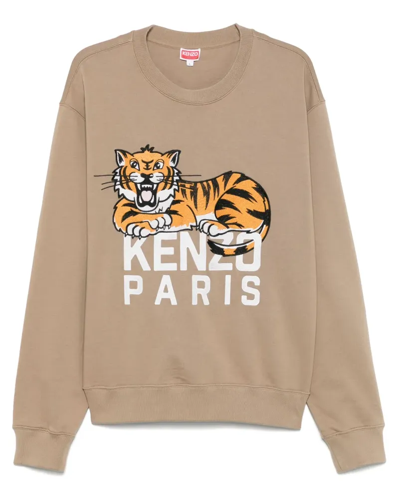 Kenzo Happy Tiger Sweatshirt Braun