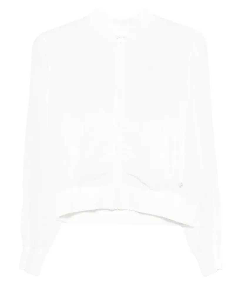 Deha Cropped-Jacke mit Reißverschluss - Weiß Weiß