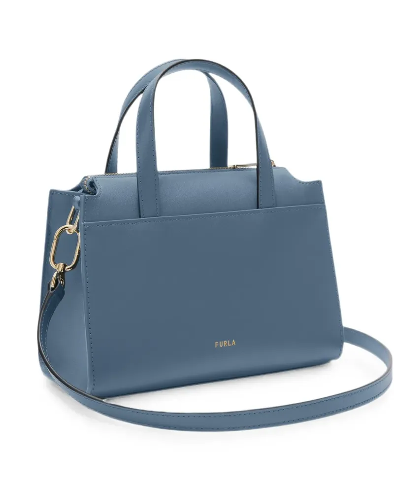 Furla Kleine Nuvola Boston Handtasche - Blau Blau