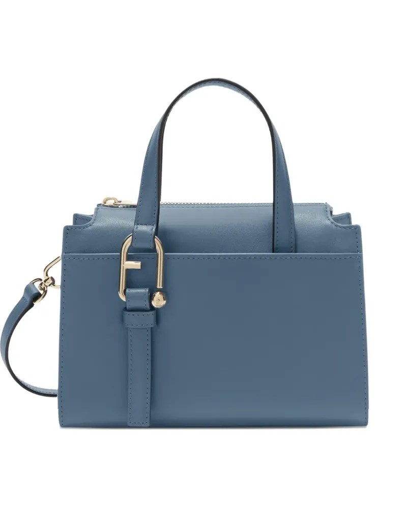 Furla Kleine Nuvola Boston Handtasche - Blau Blau