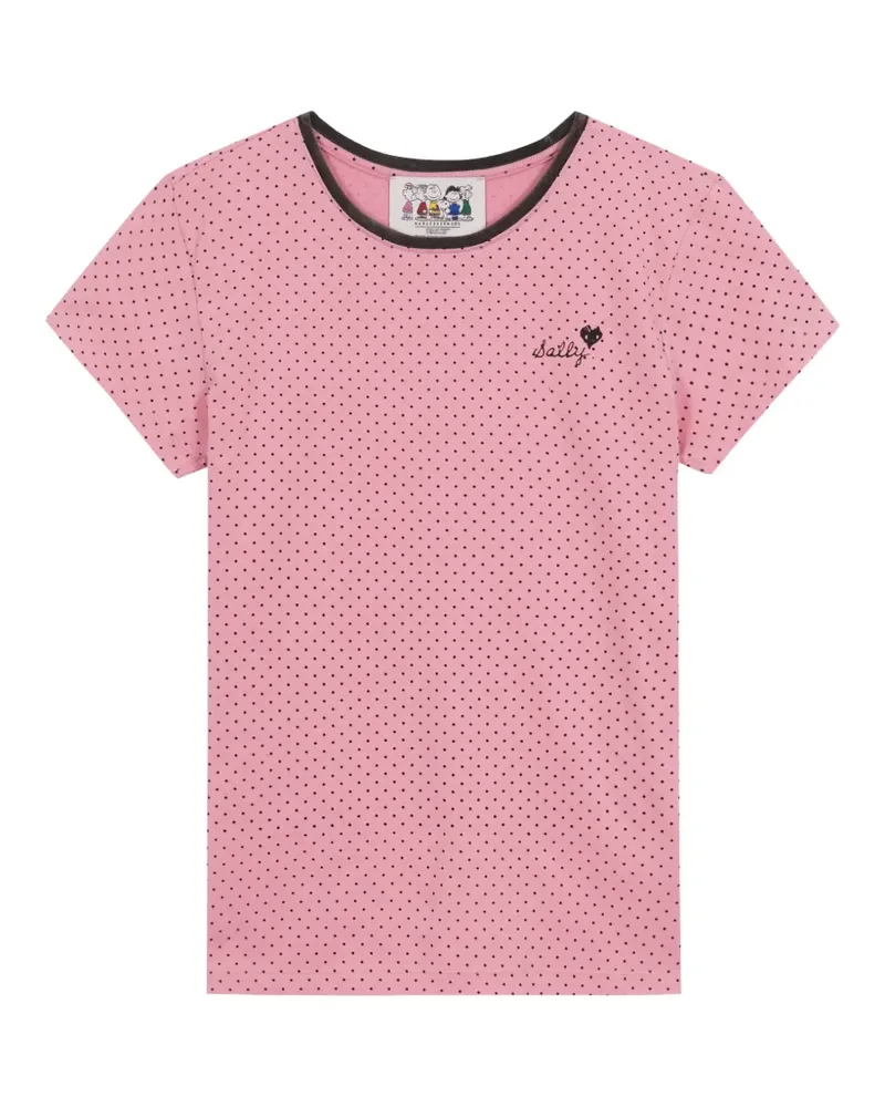 Marge Sherwood Peanuts Sally T-Shirt - Rosa Rosa