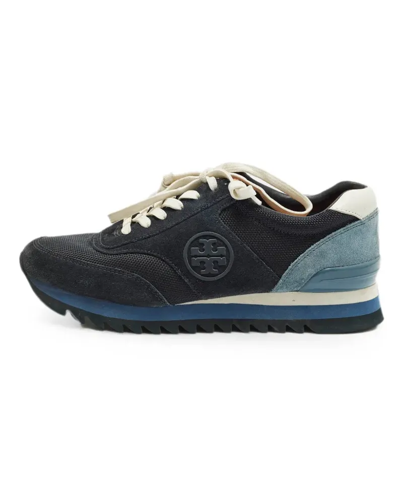 Tory Burch Sawtooth panelled sneakers - Blau Blau