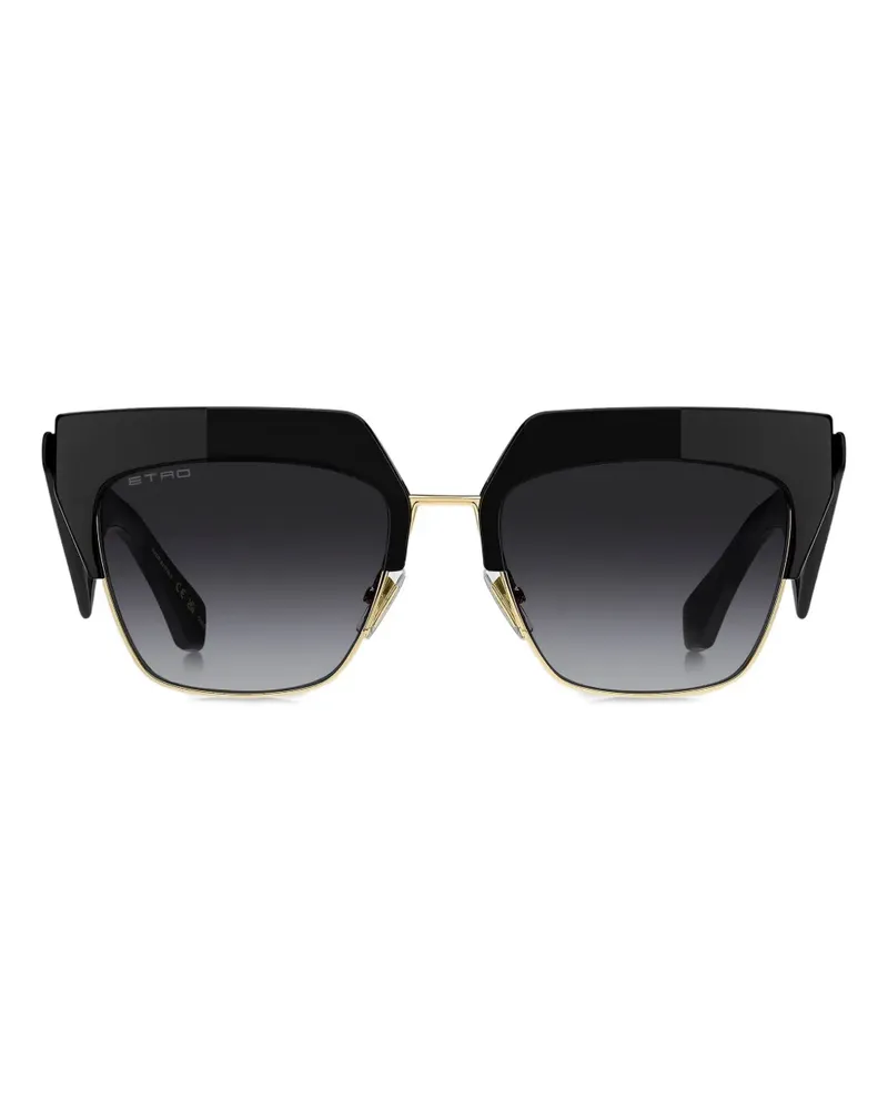 Etro club Sonnenbrille - Schwarz Schwarz