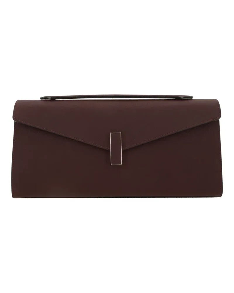 Valextra Envelope leather clutch bag - Rot Rot
