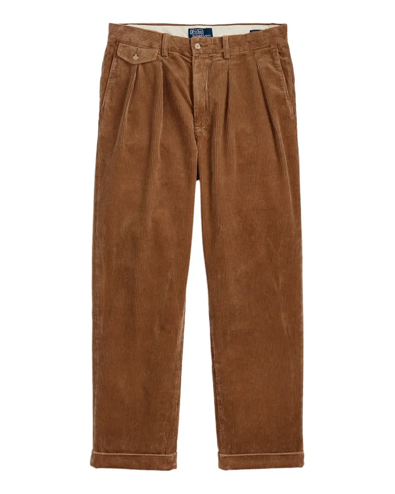 Ralph Lauren Cordhose mit Falten - Braun Braun