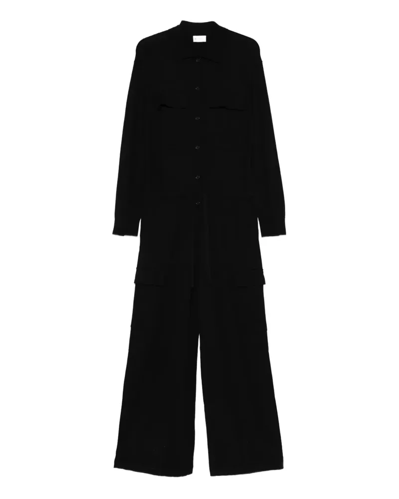 P.A.R.O.S.H. P.A.R.O H. Jumpsuit mit Taschendetail - Schwarz Schwarz