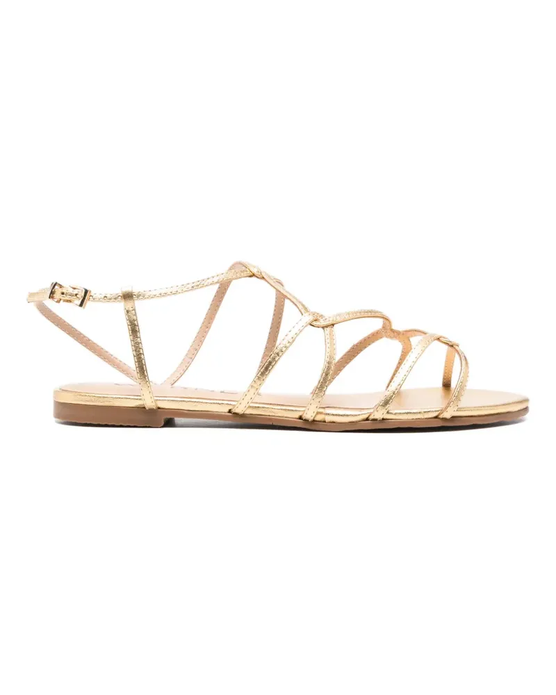 Werner strappy heeled sandals - Gold Gold
