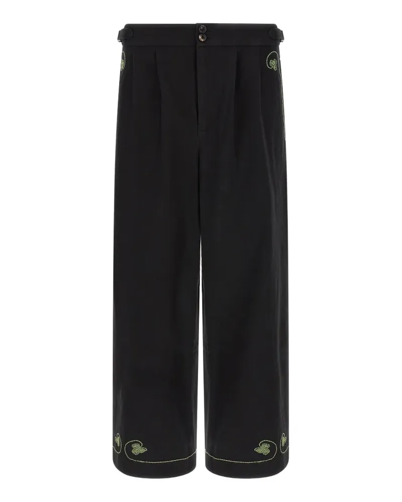 BODE Hose mit Knöpfen - Schwarz Schwarz