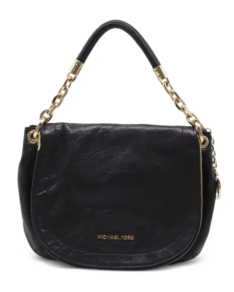Michael Kors Elyse leather shoulder bag - Schwarz Schwarz