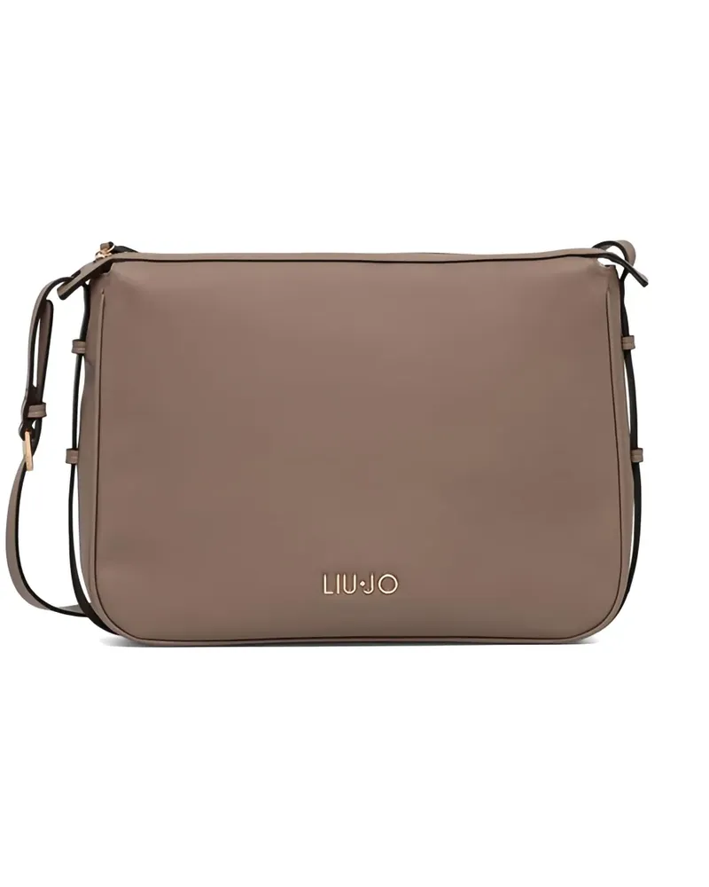 Liu Jo logo satchel - Nude Nude