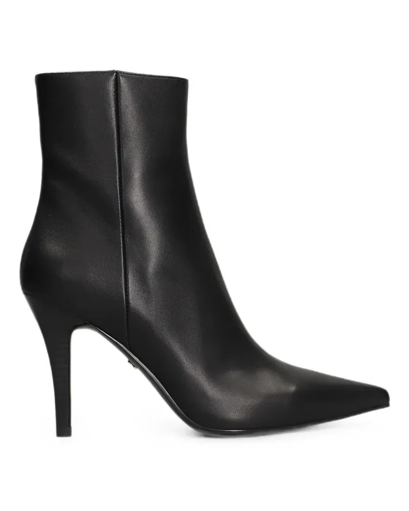 Lola Cruz pointed-toe stiletto-heel ankle boots - Schwarz Schwarz