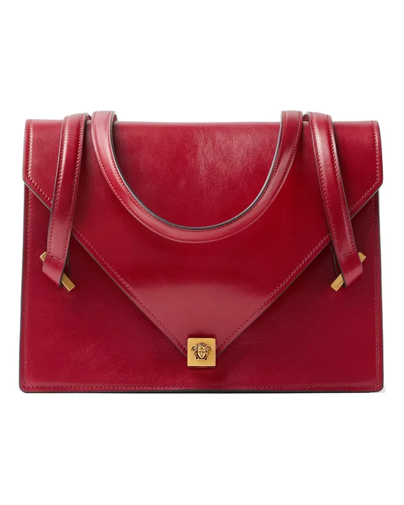 Versace Severine Schultertasche aus Leder - Rot Rot