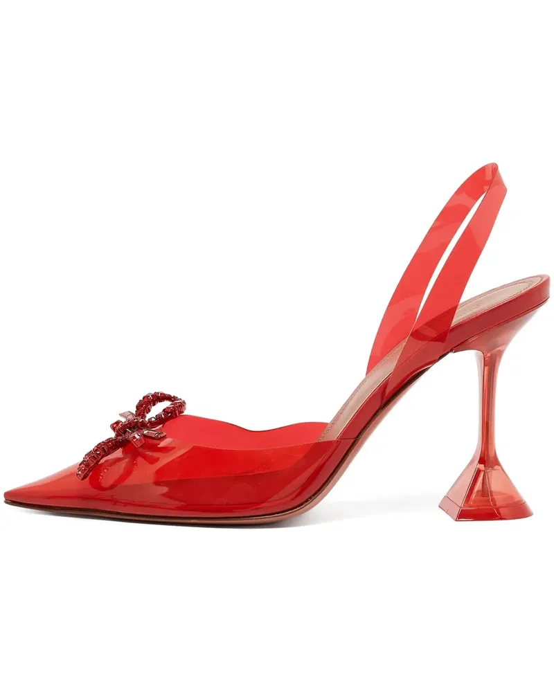 Amina Muaddi Pre-owned Rosie Pumps 100mm - Rot Rot