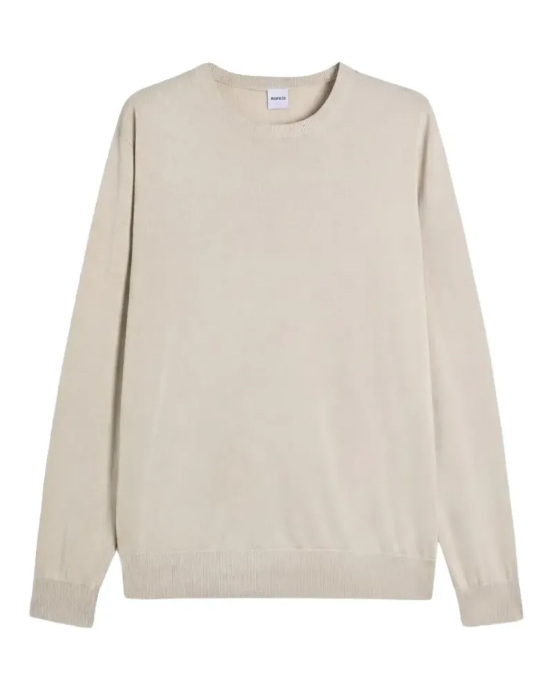 ASPESI Pullover mit Rundhalsausschnitt - Nude Nude