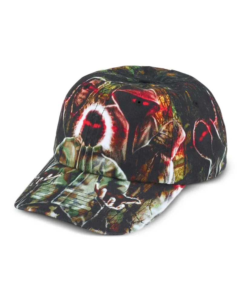 Supreme Being Shadows 6-Panel Baseballkappe - Schwarz Schwarz