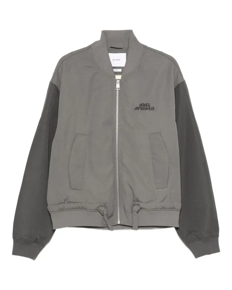 Axel Arigato Archer Bomberjacke mit Logo - Grau Grau