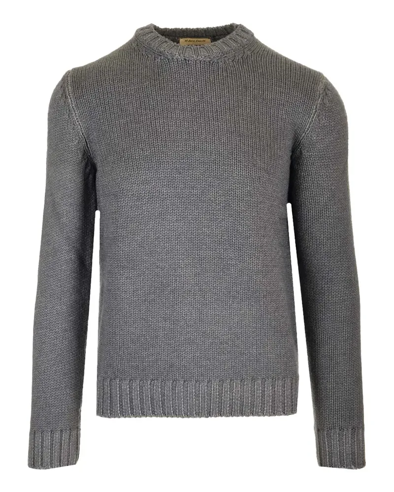 Al Duca D’Aosta 1902 chunky-knit merino-wool sweater - Grau Grau